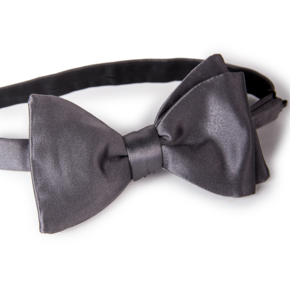 ERMENEGILDO ZEGNA GRAY BOWTIEMENS